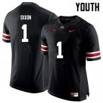 NCAA Ohio State Buckeyes Youth #1 Johnnie Dixon Black Nike Football College Jersey VHQ0645TZ